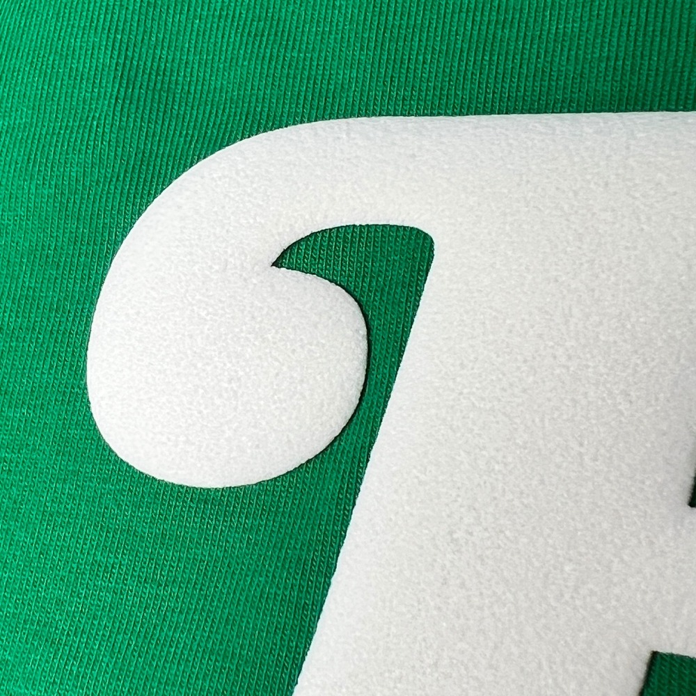 Pro Standard Philadelphia Eagles Men 3XL Green Puff Print Embroidered T-Shirt - Picture 7 of 11
